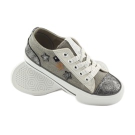 Big star 374069 sneakers med bund grå 3