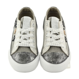 Big star 374069 sneakers med bund grå 4