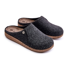 Hjemmesko til mænd Hjemmesko Flip-flops Inblu MT000011 Grafit sort 1