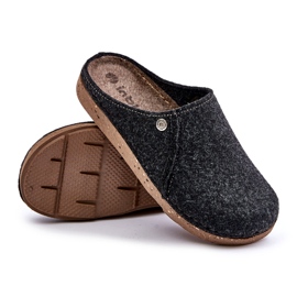 Hjemmesko til mænd Hjemmesko Flip-flops Inblu MT000011 Grafit sort 2