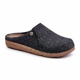 Hjemmesko til mænd Hjemmesko Flip-flops Inblu MT000011 Grafit sort 3