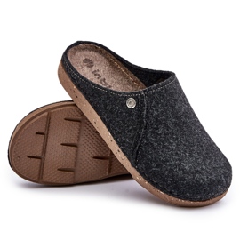 Hjemmesko til mænd Hjemmesko Flip-flops Inblu MT000011 Grafit sort 4