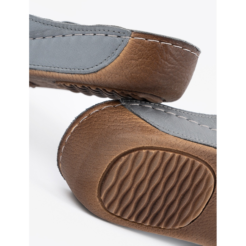T.Sokolski Læder grå flip flops 2