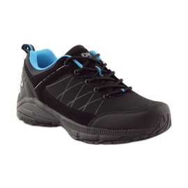 DK 18108 sorte softshell trekkingsko blå 1
