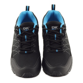 DK 18108 sorte softshell trekkingsko blå 4