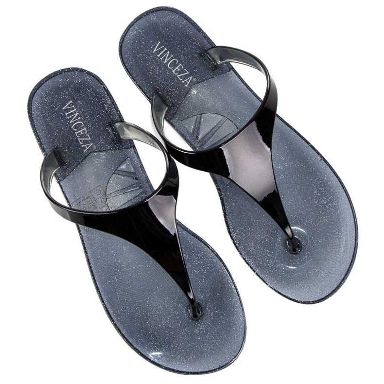 Vinceza Gummi flip-flops sort 1