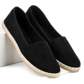 Ruskind espadriller sort 2