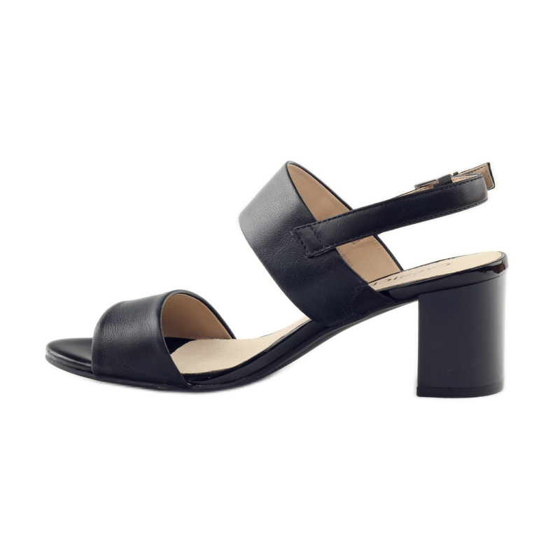 Caprice 28302 sorte sandaler 2