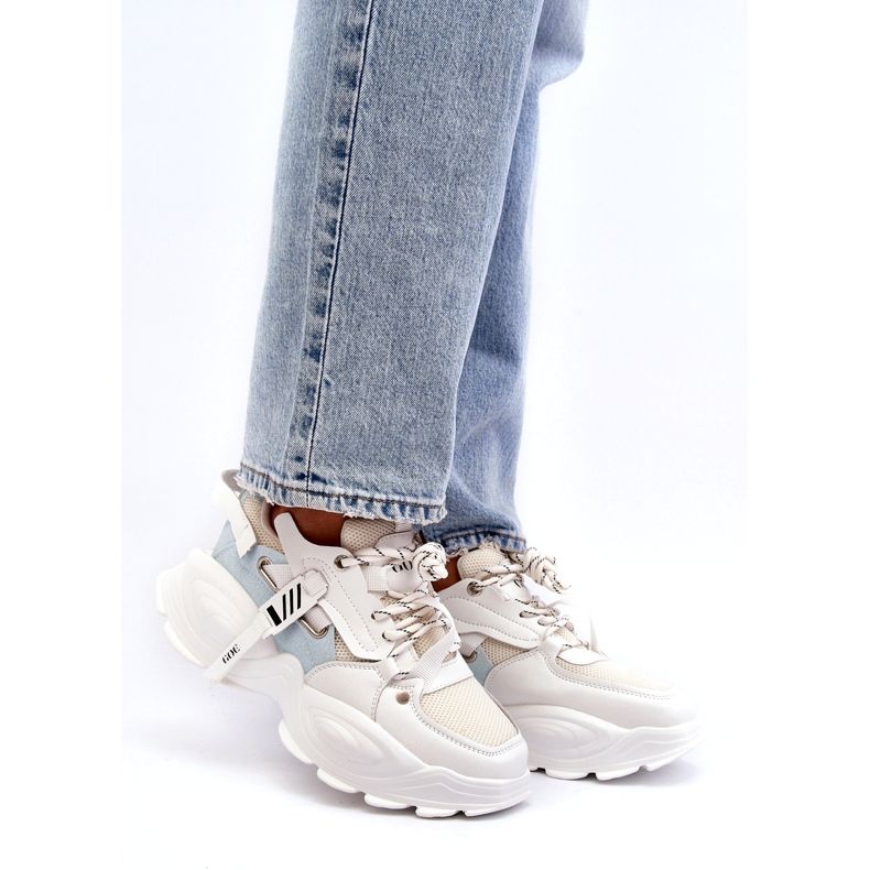 GOE damesneakers NN2N4039B Hvide 1