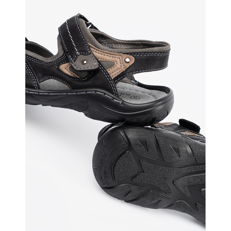 Velcro sandaler sort 1