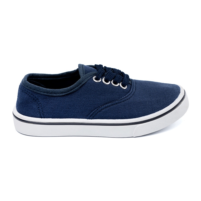 Marineblå børns sneakers 1