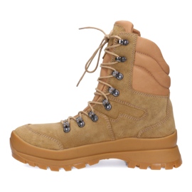 Taktiske sko, militær pollonus beige velour 6-0130-002 3