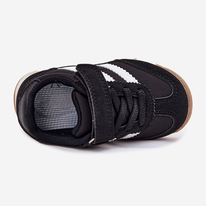 Sort velcro sportssko 2