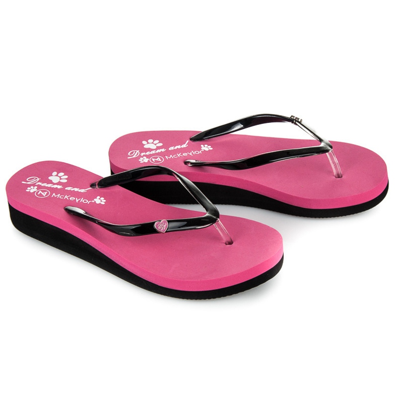 Mckeylor Pink kile hjemmesko lyserød 1