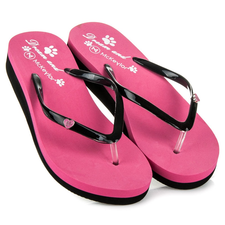 Mckeylor Pink kile hjemmesko lyserød 2