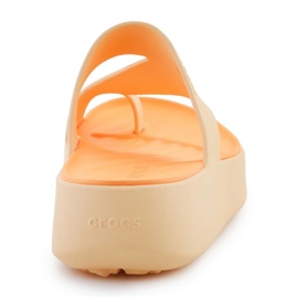 Flip-Flops Crocs Getaway Platform Toe Loop 210834-78Z orange 10