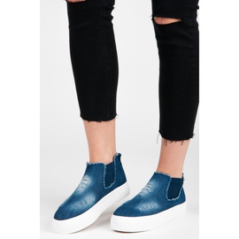 Seastar Denim glider over anklen blå 1