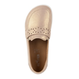 Olivier Kvinders barfodede Inga Loafers med en bred front polsk lyserød 7