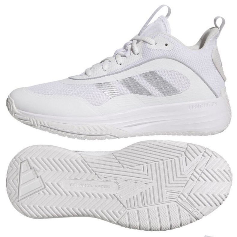 Adidas Ownthegame 3.0 JR6671 Basketballsko hvid 1