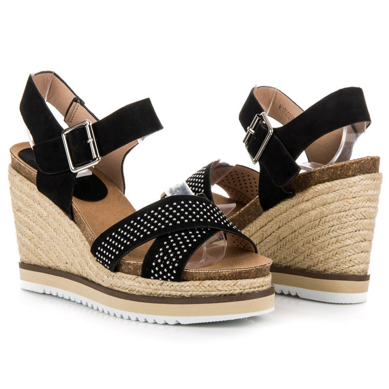 Kylie Kile sandaler sort 1