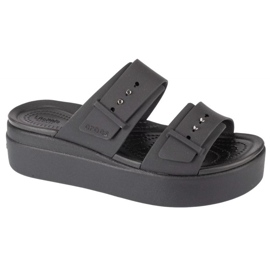 Crocs Brooklyn Low Wedge Sandal 207431-001 flip-flops sort 1