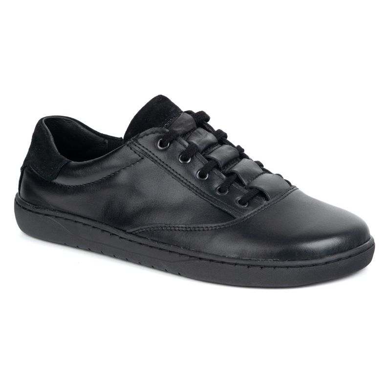 Sneakers Barfoot Women's Maja Olivier - Sorte lædersko 1