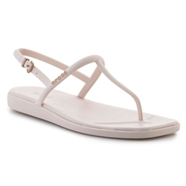 Sandaler Kvinders japanske Crocs Miami Thong Flip 209793-0ww def def beige 1