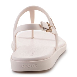 Sandaler Kvinders japanske Crocs Miami Thong Flip 209793-0ww def def beige 5