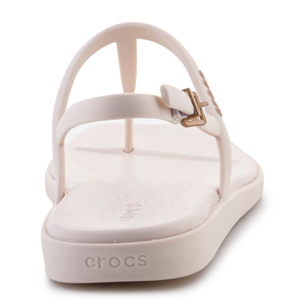 Sandaler Kvinders japanske Crocs Miami Thong Flip 209793-0ww def def beige 5