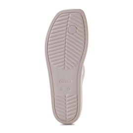 Sandaler Kvinders japanske Crocs Miami Thong Flip 209793-0ww def def beige 6