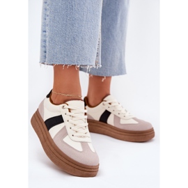 Sneakers til kvinder, beige 2
