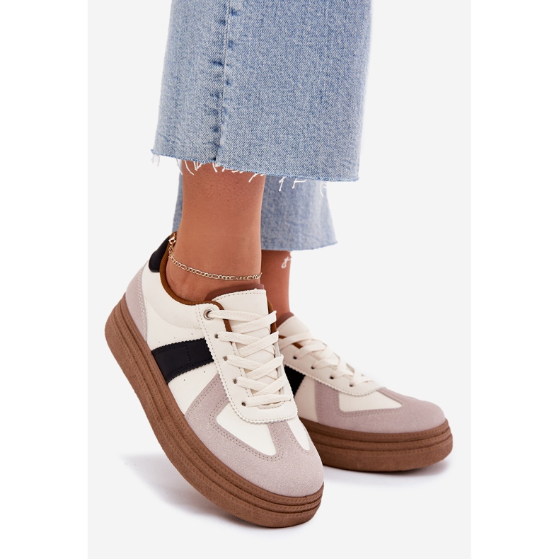Sneakers til kvinder, beige 1