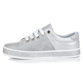 Seastar Grå sneakers med binding 1