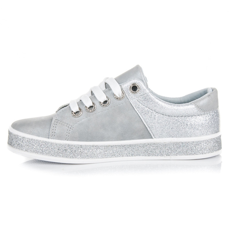Seastar Grå sneakers med binding 1