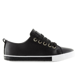 Sorte damesneakers A88-07 Sort 2