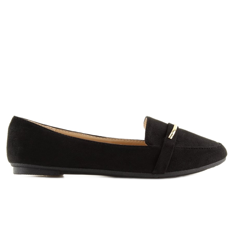 Sorte loafers til kvinder 9988-121 sorte 2