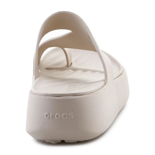 Flip-Flops Crocs flugtplatform Toe Loop 210834-0LH beige 5