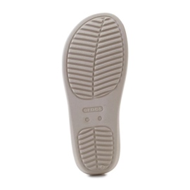 Flip-Flops Crocs flugtplatform Toe Loop 210834-0LH beige 7
