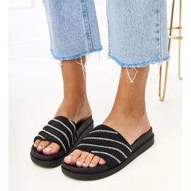 Sort flip flops med cardon zirkoner 1