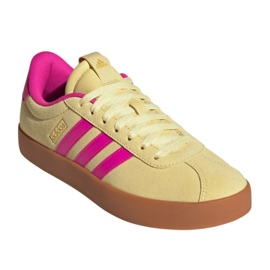 Adidas VL Court 3.0 sko i JR8649 gul 1
