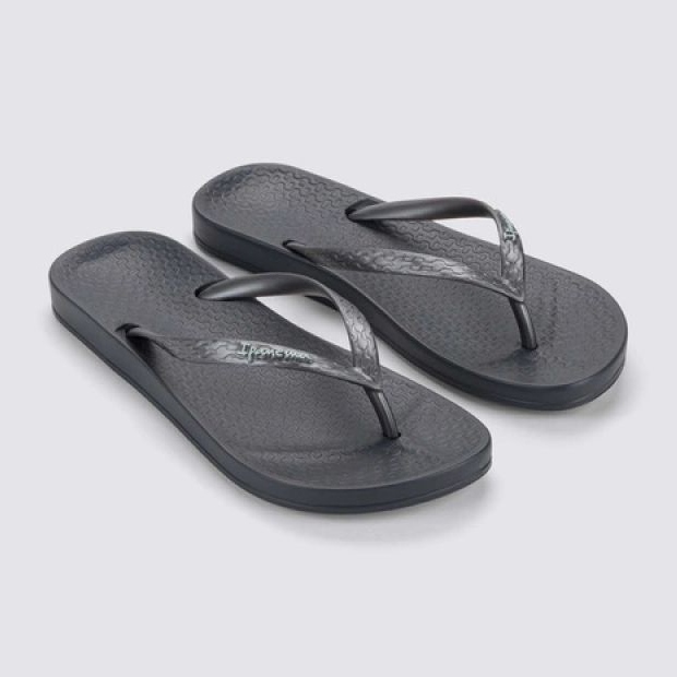 Women's Ipanema Flip -Flops Anatomica 81030 BB624 Sort grå 2