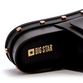 Kvinders flip flops på platformen Big Star NN274082 Sort 5