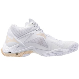 Mizuno Wave Lightning Z8 Mid V1GC240525 volleyballsko hvid 1