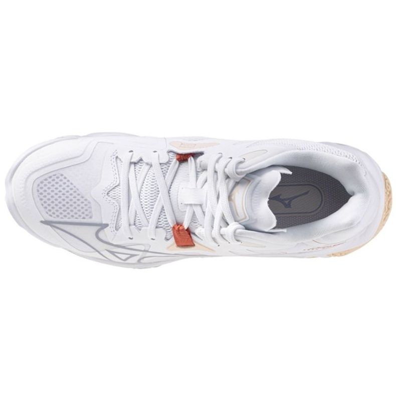Mizuno Wave Lightning Z8 Mid V1GC240525 volleyballsko hvid 2