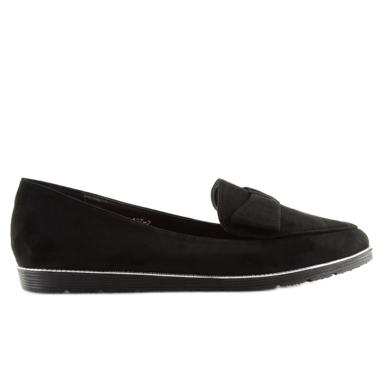Sorte dame loafers 127-2 sort 2