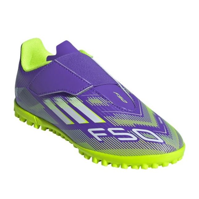 Adidas F50 Club Vel TF Jr Ji0034 Fodboldsko lilla 2
