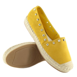 Gule gule espadriller til kvinder 99-17 Gule 1
