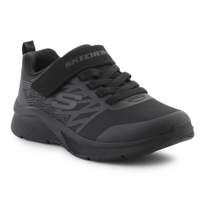 Skechers Microspec-Texlor JR 403770L-BBK sko sort 1