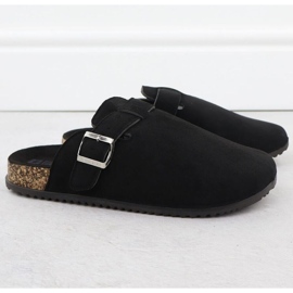 Big Star Suede Flip Flops i SS274736 INT2156A sort 2