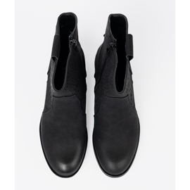 Seastar Openwork Black Boots sort 2